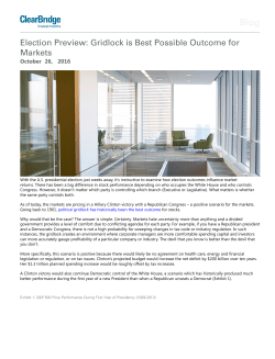 Election Preview: Gridlock is Best Possible Outcome for Markets