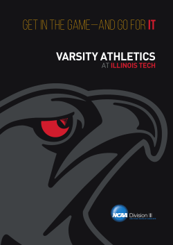 Get In the Game&mdash;And Go for It - Illinois Institute of Technology