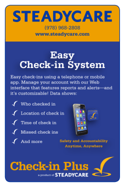Easy Check-in System
