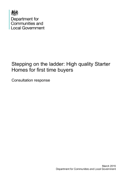 High quality Starter Homes for first time buyers