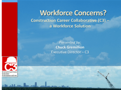 (C3) &ndash; a Workforce Solution Presented by