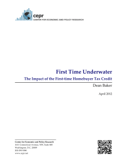 First Time Underwater: The Impact of the First