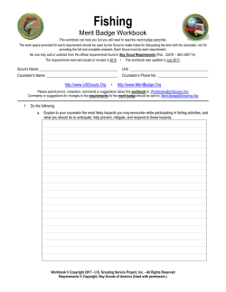 Fishing - Cub Scout Pack 256