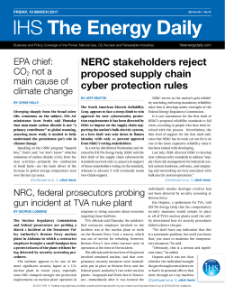 IHS The Energy Daily