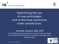 Determining the cost of new technologies such as the linear