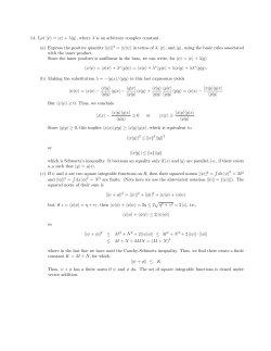 14. Let \Ф) = \x) + \y), where is an arbitrary complex constant. (a