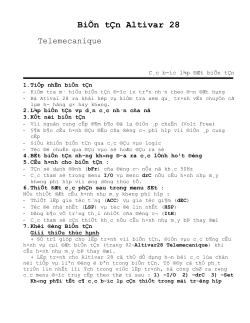 C¸cbíc l¾p ®Æt biÕn tÇn