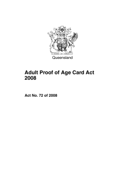 Adult Proof of Age Card Act 2008