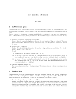 Stat 155 HW 1 Solution - b