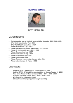 RICHARD Mathieu - APCC Voile Sportive