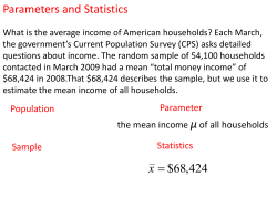 Sampling Distribution