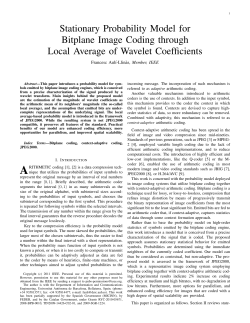 Stationary Probability Model for Bitplane Image