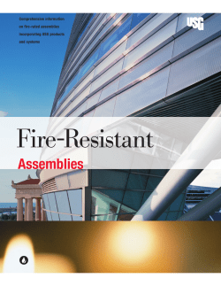 USG Fire-Resistant Assemblies Catalog (English)