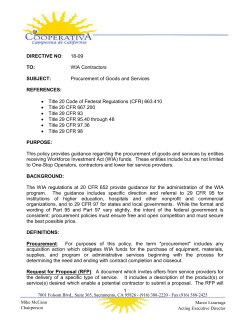 Procurement of Goods and Services 18-09