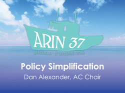 PPT - ARIN