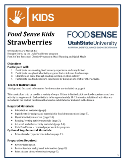 Strawberries - Utah State University Extension