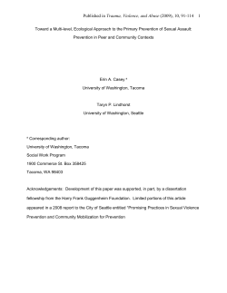 Towards a Multi-level, Ecological Approach to the Primary