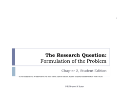 Marketing Research