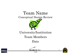 Team Name - Colorado Space Grant Consortium