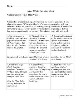 Place Value