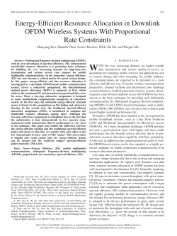 Energy-Efficient Resource Allocation in Downlink OFDM Wireless