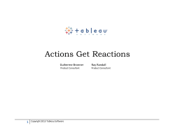 Actions Get Reactions