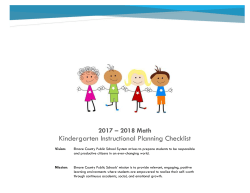 Grade K content is organized into five domains of