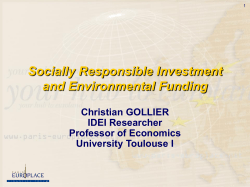 Christian GOLLIER