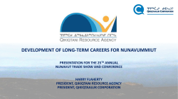 Harry Flaherty, President, Qikiqtaaluk