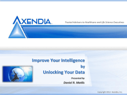 Improve Your Intelligence by Unlocking Your Data