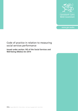 Code in Relation to Achieving Wellbeing