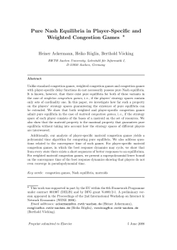 Pure Nash Equilibria in Player-Specific and Weighted