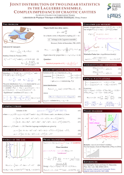 joint distribution of two linear statistics in the laguerre ensemble