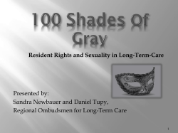 100 shades of Gray - Minnesota Board on Aging
