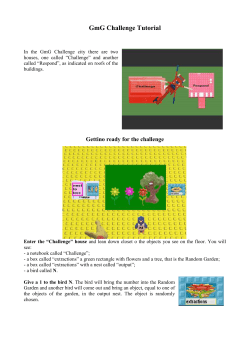 GmG challenge Tutorial
