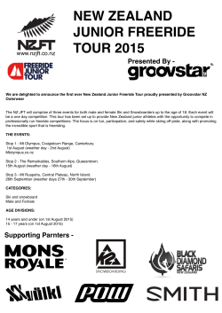 new zealand junior freeride tour 2015