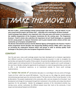 PBA infosheet Make the Move III Portugal 2016