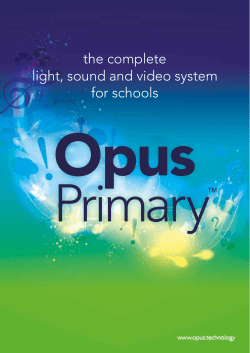 the complete light, sound and video system for schools