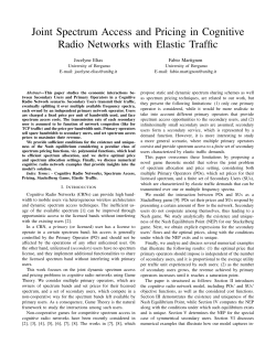 Joint Spectrum Access and Pricing in Cognitive Radio Networks with