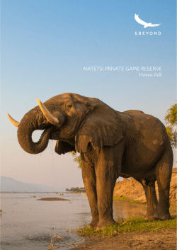 matetsi private game reserve