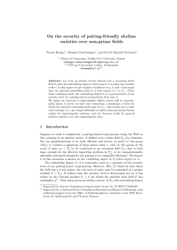 On the security of pairing-friendly abelian varieties over non