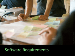 Software Requirements
