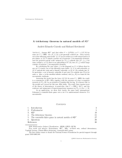 A trichotomy theorem in natural models of AD