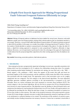 A Depth-First Search Approach for Mining Proportional Fault
