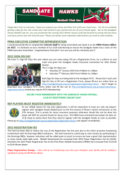 prna executive committee representation 2015 sign