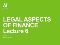 Lecture 6 - MyCourses