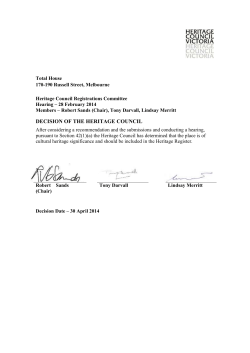 Total House - Heritage Council of Victoria