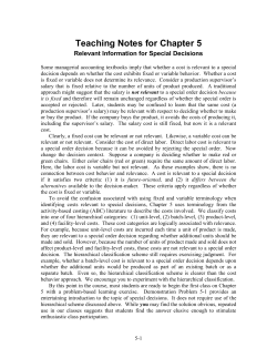 Teaching Notes for Chapter 4