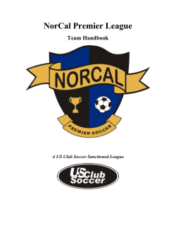 NorCal Team Handbook