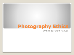 Photography Ethics